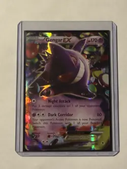 Pokemon TCG Gengar EX 34/119 Phantom Forces Ultra Rare Card - Image 3