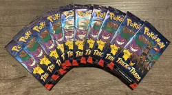10 Packs Pokemon TCG Trick or Trade Booster Packs 2024 Halloween Card Lot Bundle - Image 1