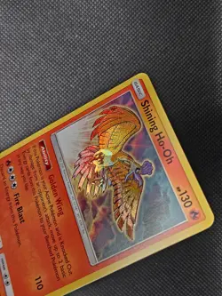 Pokemon TCG Shining Ho-OH SM70 Sun & Moon Black Star Promo Holo Card - Image 2