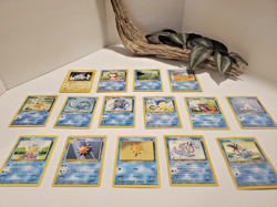 Pokemon Card Lot of 15 Cards Chinchou, Krabby, Totodile, Seaking, Seel - Lot #73 - Image 1