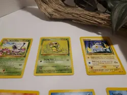 Pokemon Card Lot of 15 Cards Chinchou, Totodile, Tangela, Wartortle - Lot #67 - Image 4