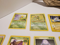Pokemon Card Lot of 15 Chinchou, Dratini, Grimer, Kakuna, Metapod - Lot #16 - Image 3