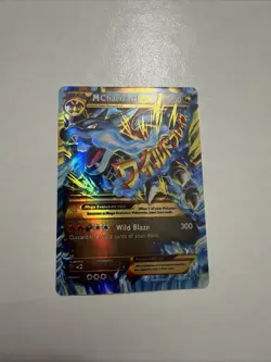 M Charizard EX Mega Full Art Holo Secret Rare Flashfire 108/106 Pokemon Card - Image 3