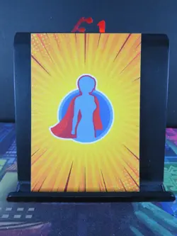Phoenix Marvel Rare Glitter Art Card Collectible Comic Character CCG NM X-Men - Image 3