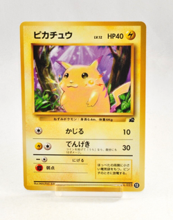 Pokemon card Pikachu No.025 Old Back Intro Pack Bulbasaur Deck #13 1999 Japanese - Image 1