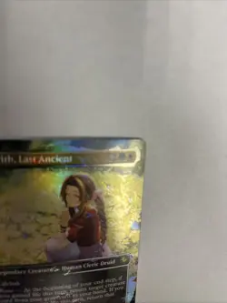 Aerith Last Ancient Borderless Chocobo Track Foil Card #0471 MTG LP - Image 3