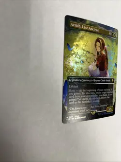 Aerith Last Ancient Borderless Chocobo Track Foil Card #0471 MTG LP - Image 5