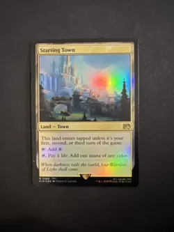 Starting Town Final Fantasy Foil Mint - Image 1