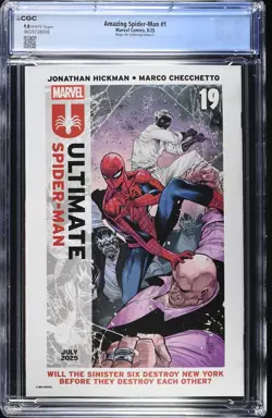 AMAZING SPIDER-MAN #1 CGC 9.8 MAGIC THE GATHERING EDITION "C" VARIANT MTG ASM 15 - Image 2