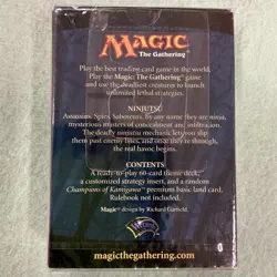 Magic The Gathering Betrayers Of Kamigawa Ninjutsu Theme Deck Sealed - Image 2