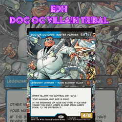EDH - Doctor Octopus Villain Tribal, MTG Commander Deck, Marvel, Bracket 2 - Image 1