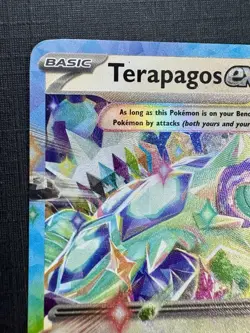 Pokemon TCG: 2025 Terapagos Ex 092/131-DOUBE RARE HOLO-Prismatic Evolutions - Image 5
