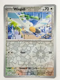 Wingull 158/193 Reverse Holo Common Paldea Evolved Pokemon Near Mint NM - Image 1