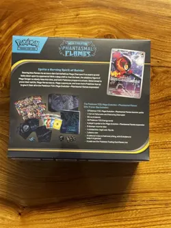 POKEMON TCG MEGA EVOLUTION PHANTASMAL FLAMES ETB ELITE TRAINER BOX SEALED NEW A - Image 2