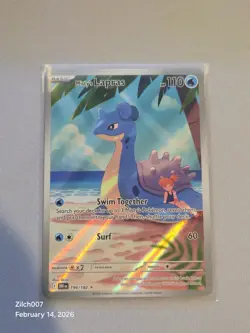 Pokemon TCG Misty's Lapras Destined Rivals 194/182 Mint - Image 1