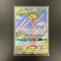 Rowlet & Alolan Exeggutor GX 215/236 Pokemon Unified Minds - Image 1