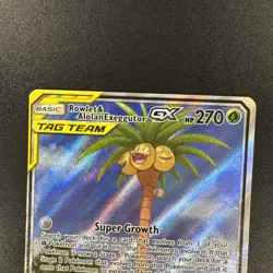 Rowlet & Alolan Exeggutor GX 215/236 Pokemon Unified Minds - Image 5