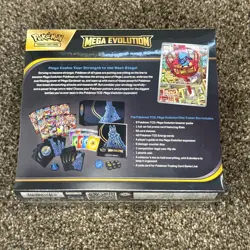 Pokemon TCG Mega Evolution Lucario ETB Elite Trainer Box New Sealed - Image 2