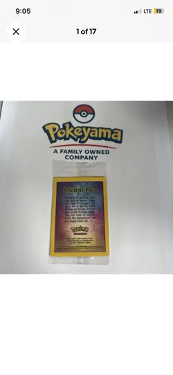 Ancient Mew Pokemon Movie Promo (2000) Factory Sealed,Ungraded,Condition Varies - Image 1