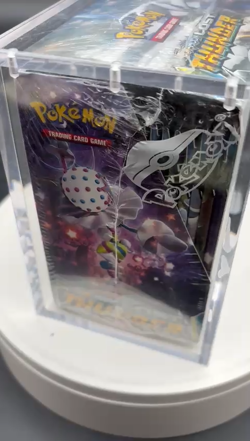 Pokemon TCG Sun & Moon Lost Thunder Booster Box Sealed w/ Acrylic Case - Image 2