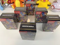 Mega Evolution Phantasmal Flames Booster Bundle 6x Factory Sealed Pokemon TCG - Image 1