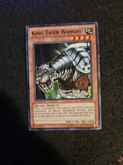 King Tiger Wanghu - BP01-EN129 - Common - 1st Ed -- Yugioh - GOAT Format - Image 1
