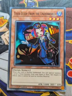 Tour Guide From the Underworld RA01-EN005 -1st edition Super Rare - Image 1