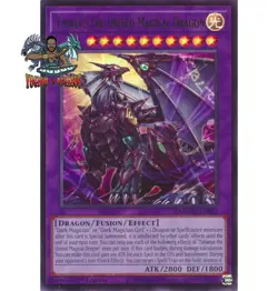 Yugioh! 1x Timaeus the United Magical Dragon MZMU-EN012 Ultra Rare 1st Ed NM - Image 1