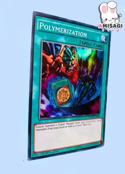 Yu-Gi-Oh ! Carte - Polymerization FUEN-EN049 TCG Anglais Trading Card Jeu - Image 2