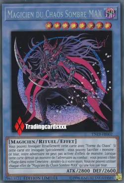 ♦Yu-Gi-Oh!♦ Magicien du Chaos Sombre MAX : TN19-FR002 -VF/Secret Rare- - Image 1