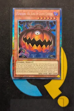 MZMU-EN001 Pumpking the King of Grave Ghosts Collector's Rare YuGiOh - Image 1