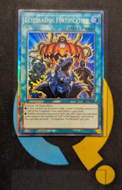 MZMU-EN008 Ectoplasmic Fortification Collector's Rare 1st Ed YuGiOh - Image 1