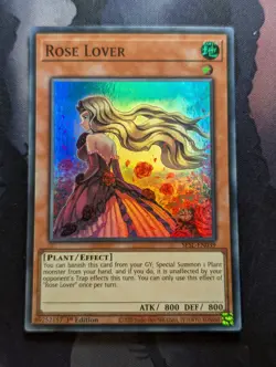 Rose Lover - Super Rare SESL-EN039 1st Edition YUGIOH - Image 1