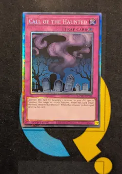 MZMU-EN118 Call of the Haunted Collector's Rare 1st Ed YuGiOh - Image 1