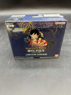Auction #2 One Piece EN OP-01 Romance Dawn White Bottom Booster Box Sealed - Image 1