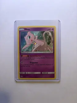 Mew SM215 - Pokemon Sun & Moon Promo Holo Rare Card - Image 1