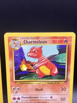 Vintage Charmander 46/102 Charmeleon 24/102 Pokemon TCG Base Set Cards - Image 4