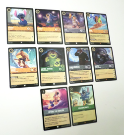 Disney Lorcana Theme Lot - Lilo and Stitch Theme Lot 10 Cards - Image 2