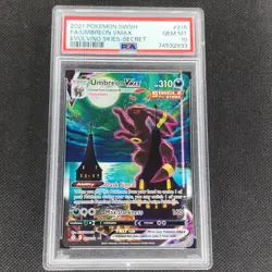 Umbreon Vmax - 215/203 - Alternate Art - Evolving Skies - Pokemon Card - PSA 10 - Image 1