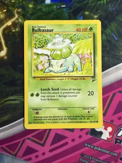 Bulbasaur 67/130 Base Set 2 Pokemon Card TCG Vintage Pokemon Trading Card Game - Image 3