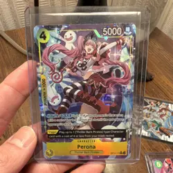 Bandai One Piece Card Game OP14 Perona OP14-111 OP14-033 Special Holo Cards - Image 1