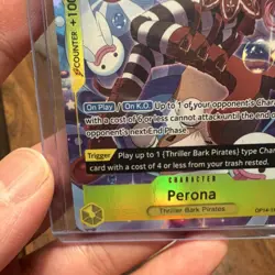 Bandai One Piece Card Game OP14 Perona OP14-111 OP14-033 Special Holo Cards - Image 3
