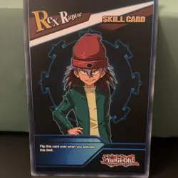 Yu-Gi-Oh! Nightmare Sonic Blast! Rex Raptor Skill Card 1st Edition SS03 - ENAS2 - Image 2