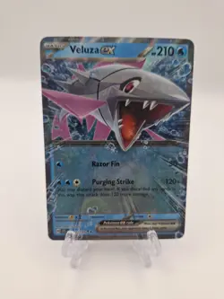 Pokemon TCG Veluza EX Holo Double Rare Card 043/159 Journey Together - Image 1