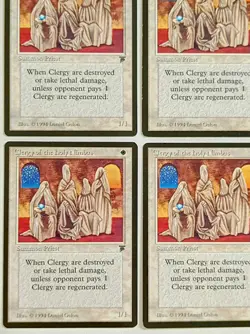 MTG | 4 x Clergy Of The Holy Nimbus | Legends | Playset - Image 4