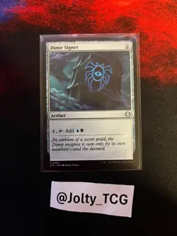 Dimir Signet Commander: the Lost Caverns of Ixalan Regular - Image 1