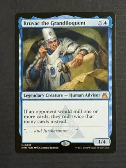 Magic The Gathering Bruvac The Grandiloquent Ravnica Remastered Non-foil - Image 1