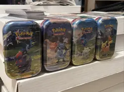 LOT OF 4 SEALED ✅ Pokemon TCG Ascended Heroes MINI TINS Brand New Art Set - Image 1