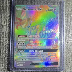 Pokemon Necrozma GX 153/147 Sm-Burning Shadows Full Art Secret Rare Holo 180 HP - Image 1