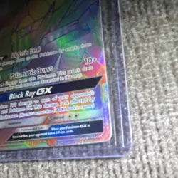 Pokemon Necrozma GX 153/147 Sm-Burning Shadows Full Art Secret Rare Holo 180 HP - Image 2